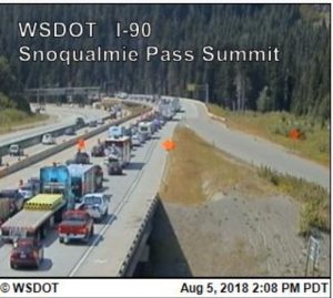 I-90 westound traffic