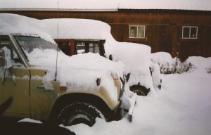 fj40 fj55 snow cleelum wa