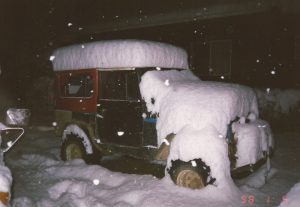 fj40 snow cleelum wa 1998