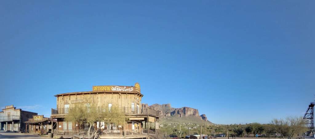 goldfield ghost town az 75100 PANO