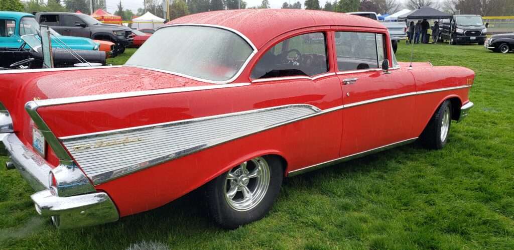 apple blossom car show 1957 chevy